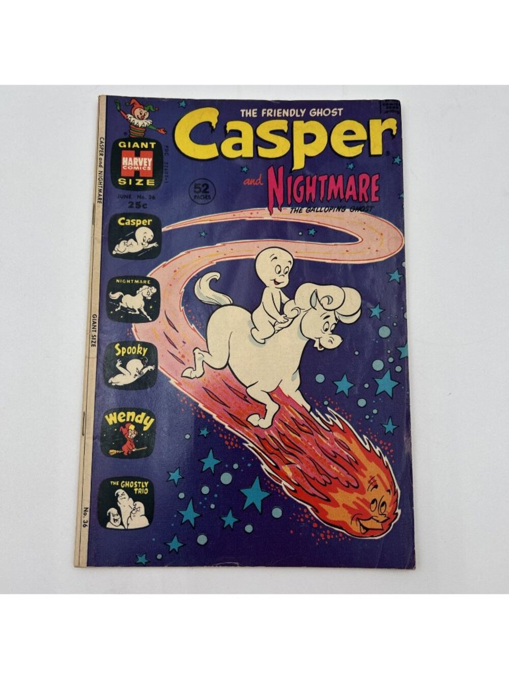 Casper and Nightmare 36 (FN-5.5) 1972 Giant-Size! Comic Book 52 Page Giant Comic